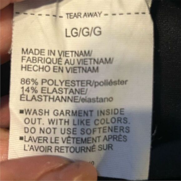 Under Armour Women's Black Compression Leggings Size L High-Rise Activewear - Picture 8 of 9